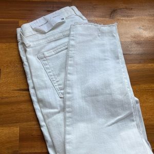 Just Black white jeans